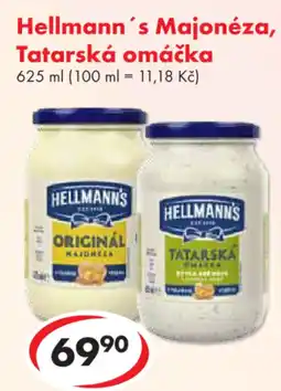 CBA Hellmann's Majonéza, Tatarská omáčka nabídka