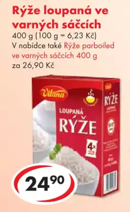 CBA Rýže loupaná ve varných sáčcích nabídka