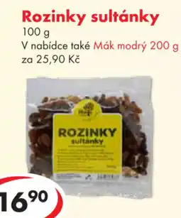 CBA Rozinky sultánky nabídka