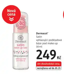 dm drogerie Dermacol Satin vyhlazující podkladová báze pod make-up nabídka