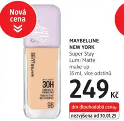 dm drogerie MAYBELLINE NEW YORK Super Stay Lumi Matte make-up nabídka