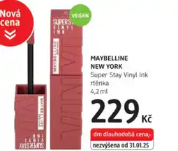 dm drogerie MAYBELLINE NEW YORK Super Stay Vinyl Ink rtěnka nabídka