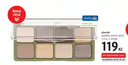 dm drogerie Alverde paletka očních stínů nabídka