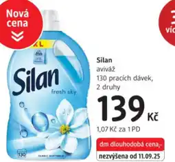 dm drogerie Silan aviváž nabídka