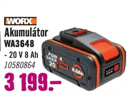 Hornbach Akumulátor WA3648 nabídka