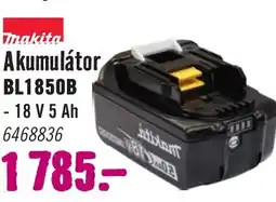 Hornbach Makita Akumulátor BL1850B nabídka
