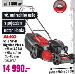 Hornbach AL-KO 51.9 SP-H Highline Plus 4 nabídka