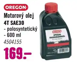 Hornbach OREGON Motorový olej 4T SAE30 nabídka