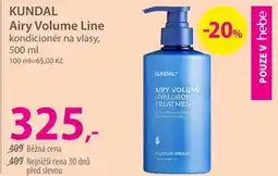 Hebe KUNDAL Airy Volume Line kondicionér na vlasy nabídka