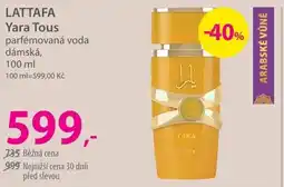 Hebe LATTAFA Yara Tous parfémovaná voda dámská nabídka
