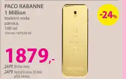 Hebe PACO RABANNE 1 Million toaletní voda pánská nabídka