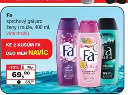 Barvy a laky drogerie Fa sprchový gel pro ženy i muže nabídka