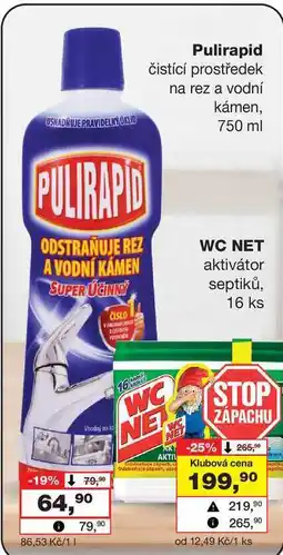 Barvy a laky drogerie Pulirapid čistící prostředek na rez a vodní kámen nabídka