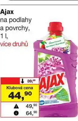 Barvy a laky drogerie Ajax na podlahy a povrchy nabídka