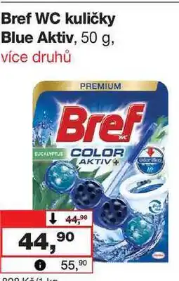 Barvy a laky drogerie Bref WC kuličky Blue Aktiv nabídka