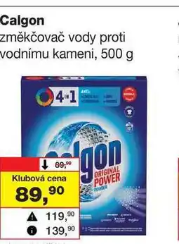 Barvy a laky drogerie Calgon změkčovač vody proti vodnímu kameni nabídka