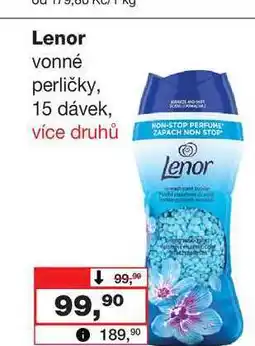 Barvy a laky drogerie Lenor vonné perličky, 15 dávek nabídka