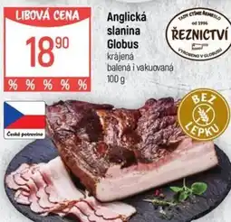 Globus Anglická slanina Globus nabídka