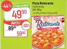 Globus Pizza Ristorante nabídka