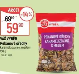 Globus VÁŠ VÝBĚR Pekanové ořechy nabídka