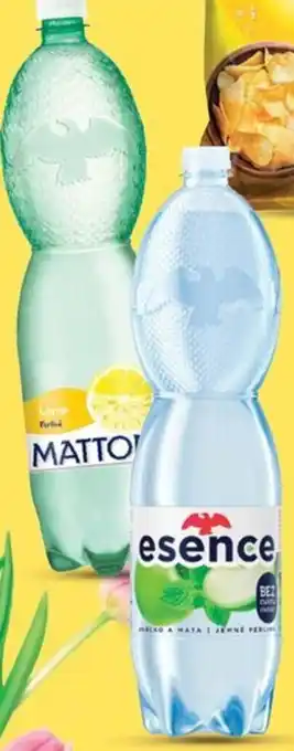 Globus Mattoni minerální voda ochucená nabídka
