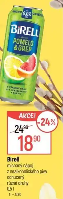 Globus Birell míchaný nápoj nabídka
