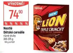 Globus Nestlé Dětské cereálie nabídka