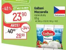 Globus Galbani Mozzarella nabídka