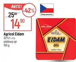 Globus Agricol Eidam 30%t.vs. plátkový sýr nabídka