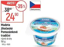 Globus Madeta Jihočeské Pomazánkové tradiční nabídka