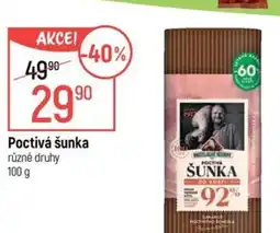Globus Poctivá šunka nabídka
