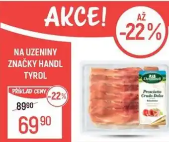 Globus Na uzeniny značky handl tyrol nabídka