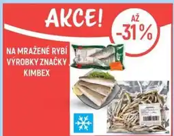 Globus Na mražené rybí výrobky značky kimbex nabídka