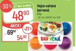 Globus Vejce vařená barvená nabídka