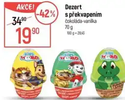 Globus Dezert s překvapením nabídka