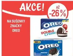 Globus Na sušenky značky oreo nabídka
