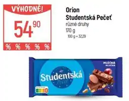 Globus Orion Studentská Pečeť nabídka