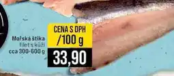 Jip Mořská štika filet s kůží cca 300-600 g 100g nabídka