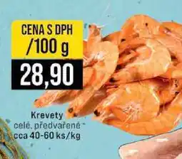 Jip Krevety celė, předvařené cca 40-60 ks/kg nabídka