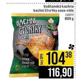 Jip Vodňanská kachna kachní čtvrtky sous-vide zadní nabídka