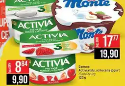 Jip Danone Activia bílý, ochucený jogurt různé druhy nabídka