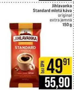 Jip Jihlavanka Standard mletá káva original extra jemná nabídka