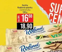 Jip Sedita Rodinné oplatky různé druhy nabídka