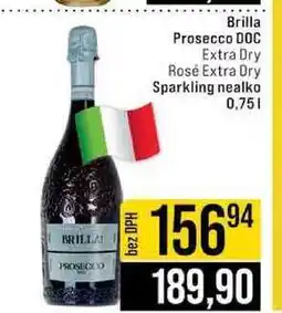 Jip Brilla Prosecco DOC Extra Dry Rosé Extra Dry Sparkling nealko nabídka