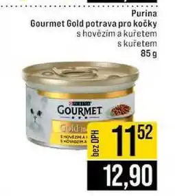 Jip Purina Gourmet Gold potrava pro kočky s hovězím a kuřetem s kuřetem nabídka