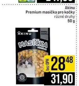 Jip Akinu Premium masička pro kočky různé druhy nabídka