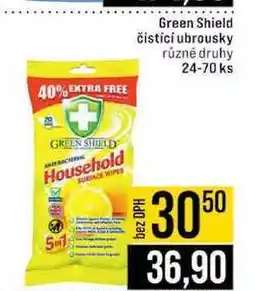 Jip Green Shield čistící ubrousky různé druhy 24-70 ks nabídka