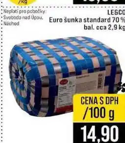 Jip Euro šunka standard 70% Náchod bal. cca 2,9 kg 100g nabídka