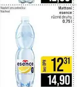 Jip Mattoni esence různé druhy esence nabídka