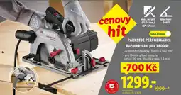 Lidl PARKSIDE PERFORMANCE Ruční okružní pila 1800 W nabídka